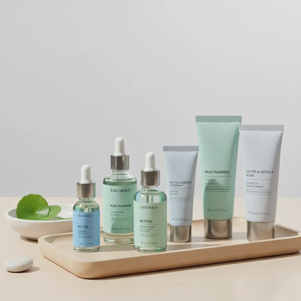 محصولات مراقبت پوست برای درمان جوش و آبرسانی پوست