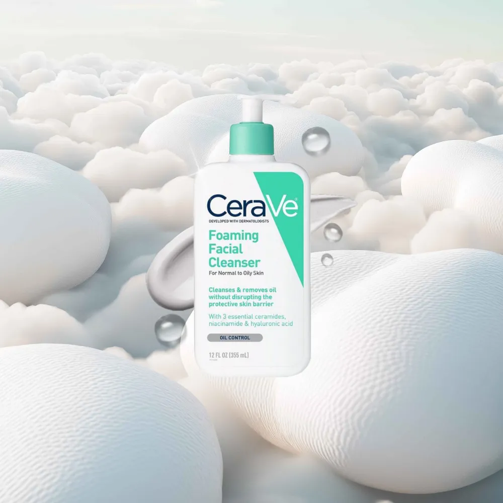 فوم شستشوی صورت برای پاکسازی عمیق، کنترل چربی و جلوگیری از جوش