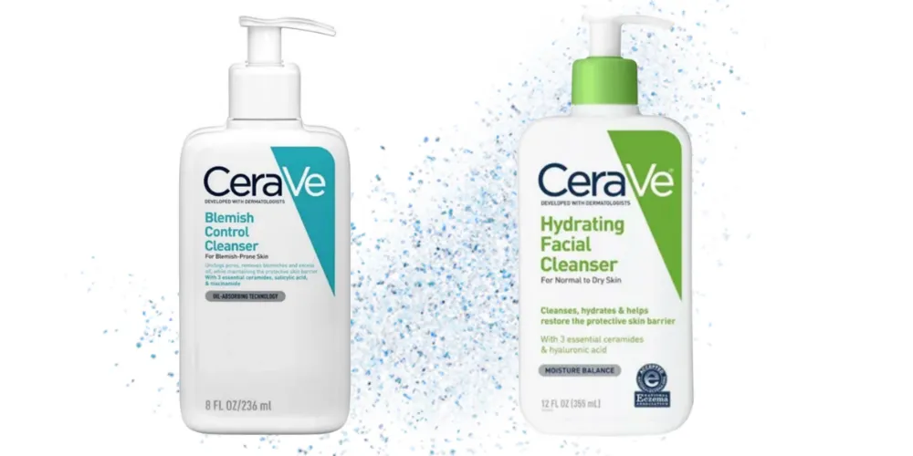 بهترین ژل شستشوی صورت CeraVe برای پوست نرمال، خشک و چرب | راهنمای خرید حرفه‌ای و علمی