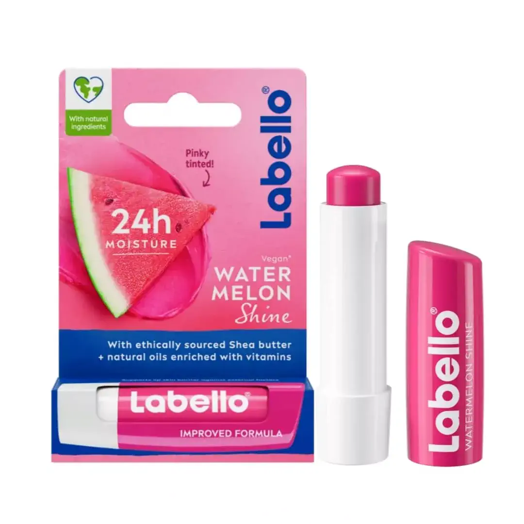 بالم لب هندوانه شاین لابلو - Labello Watermelon Shine Lip Balm