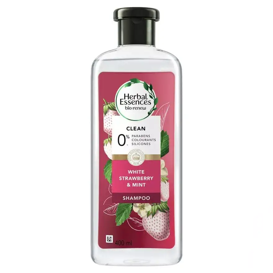 شامپو توت فرنگی سفید و نعنا هربال اسنسز - Herbal Essences White Strawberry & Mint Shampoo