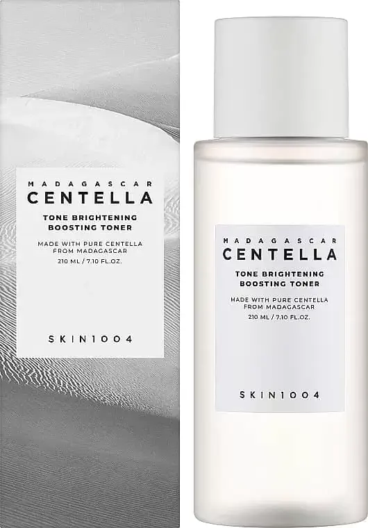 تونر روشن کننده سنتلا ماداگاسکار اسکین1004 - SKIN1004 Madagascar Centella Tone Brightening Boosting Toner