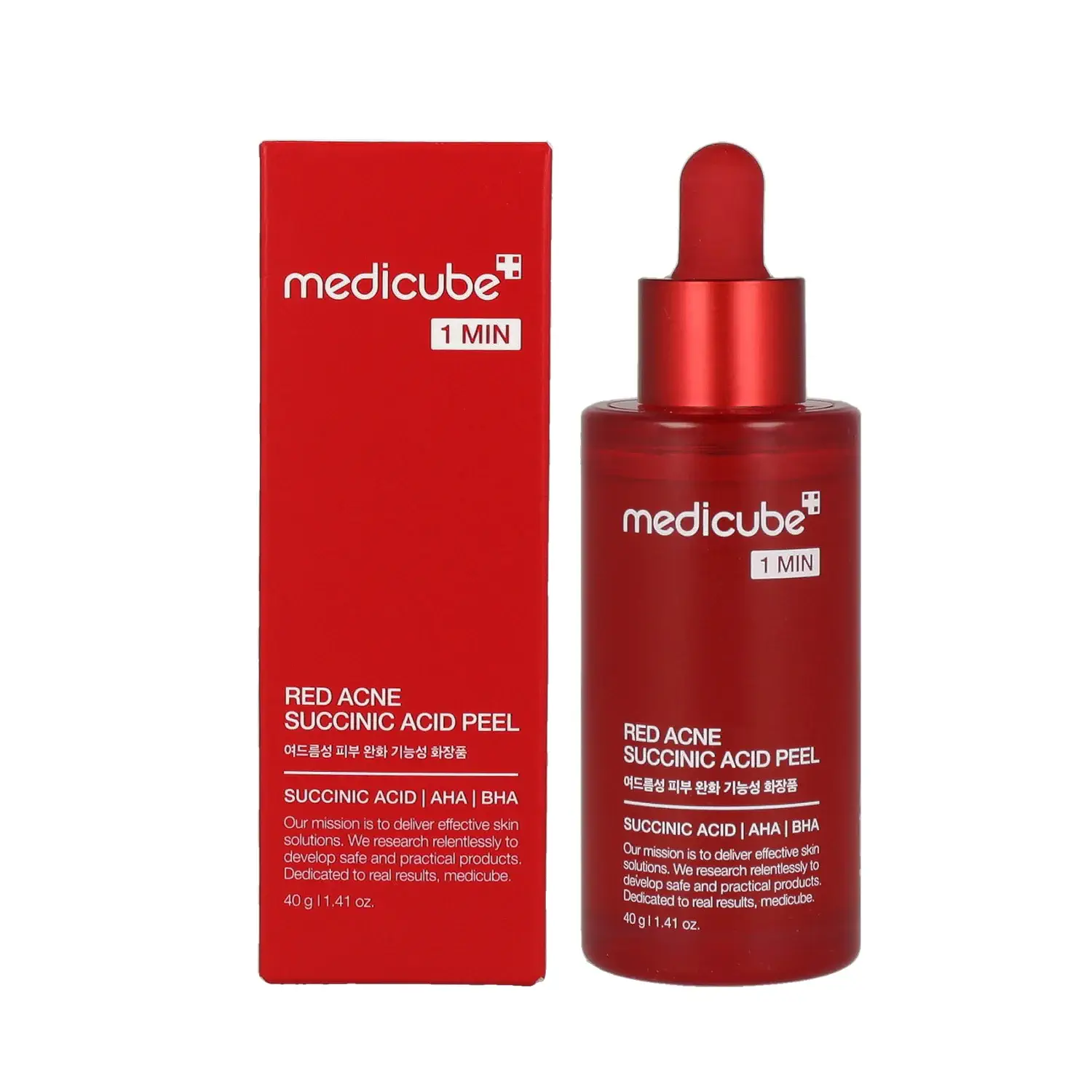 سرم پیلینگ ضد جوش سوکسینیک اسید رد مدی‌کیوب - Medicube Red Acne Succinic Acid Peel