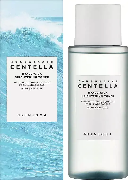 تونر روشن کننده هیالو سیکا ماداگاسکار سنتلا اسکین1004 - SKIN1004 Madagascar Centella Hyalu-Cica Brightening Toner