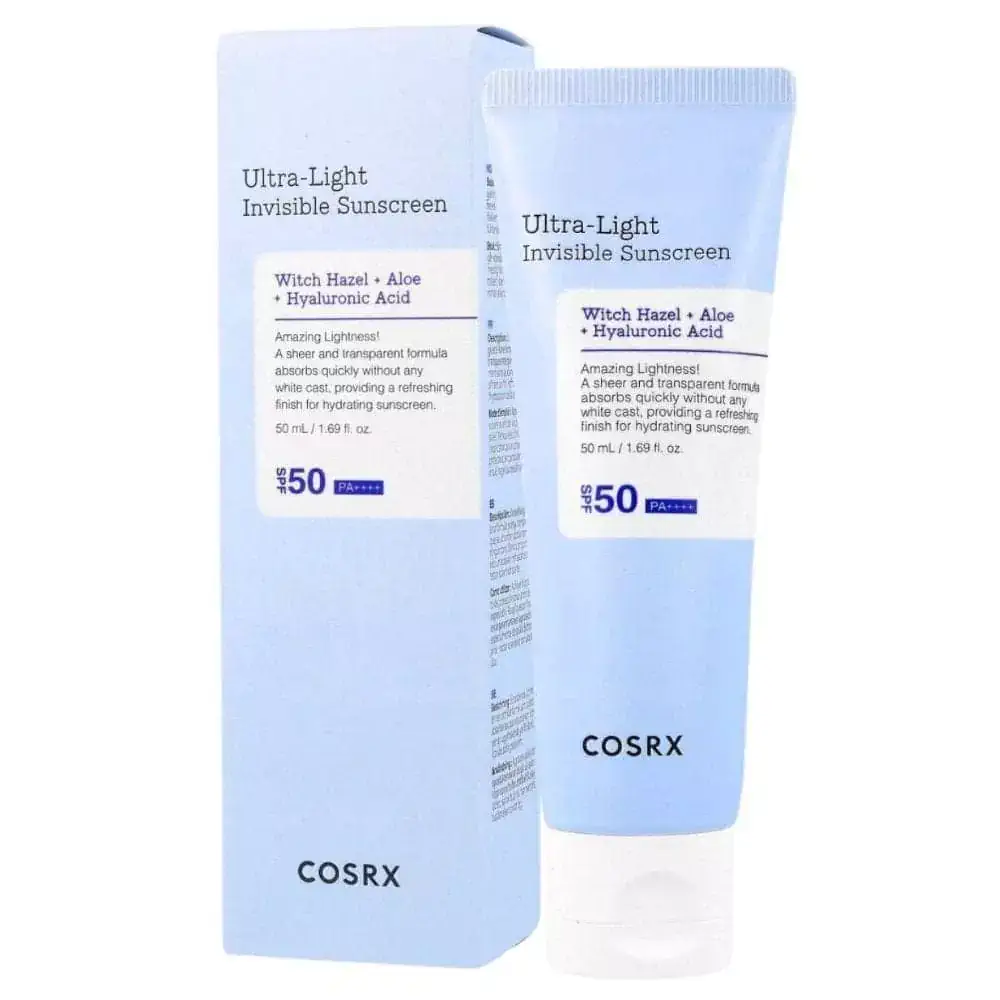 ضد آفتاب کوزارکس اولترا لایت اینویزیبل - COSRX Ultra Light Invisible Sunscreen SPF50
