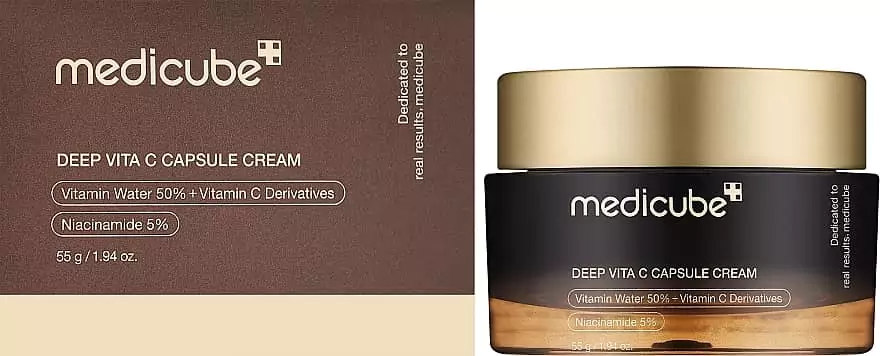 کرم کپسولی ویتامین سی دیپ مدی کیوب - Medicube Deep Vita C Capsule Cream