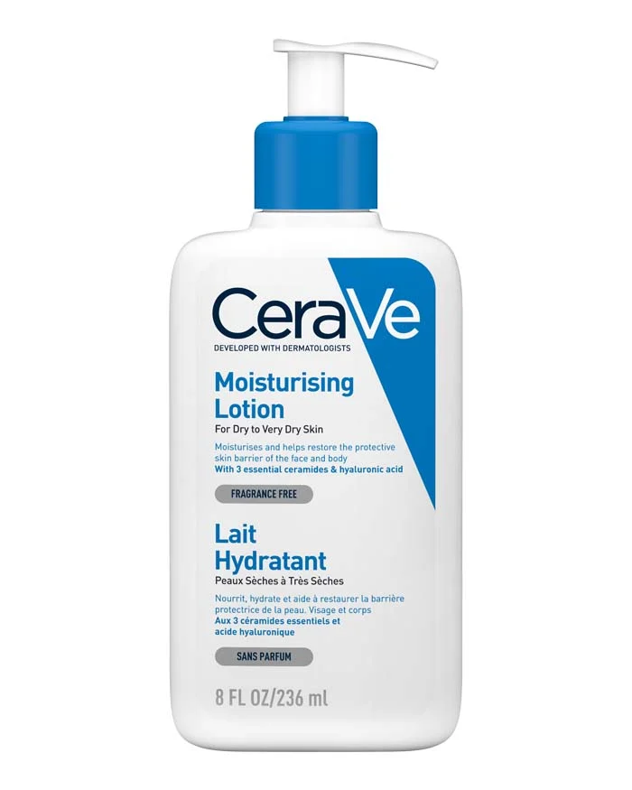 لوسیون مرطوب‌کننده صورت و بدن سراوی مخصوص پوست خشک تا خیلی خشک - CeraVe Moisturizing Lotion for Face and Body – Dry to Very Dry Skin