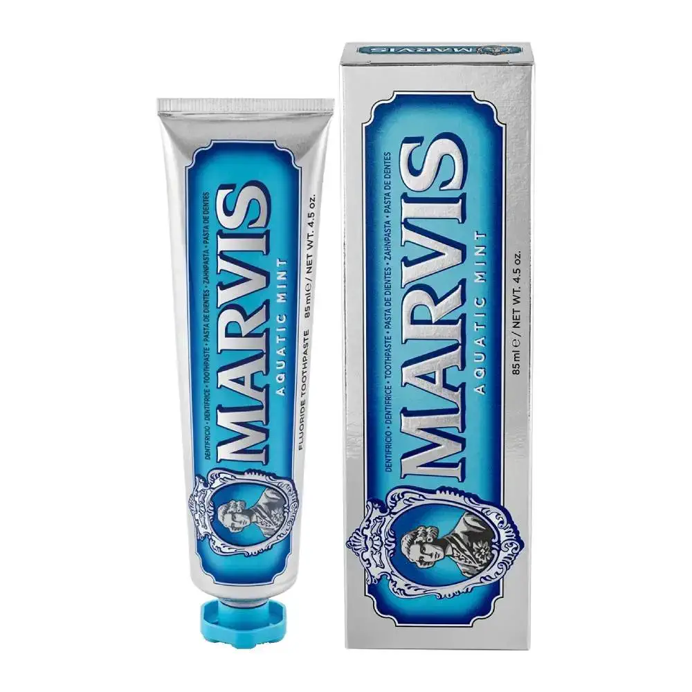 خمیر دندان مارویس مدل نعناع دریایی - Marvis Aquatic Mint Toothpaste