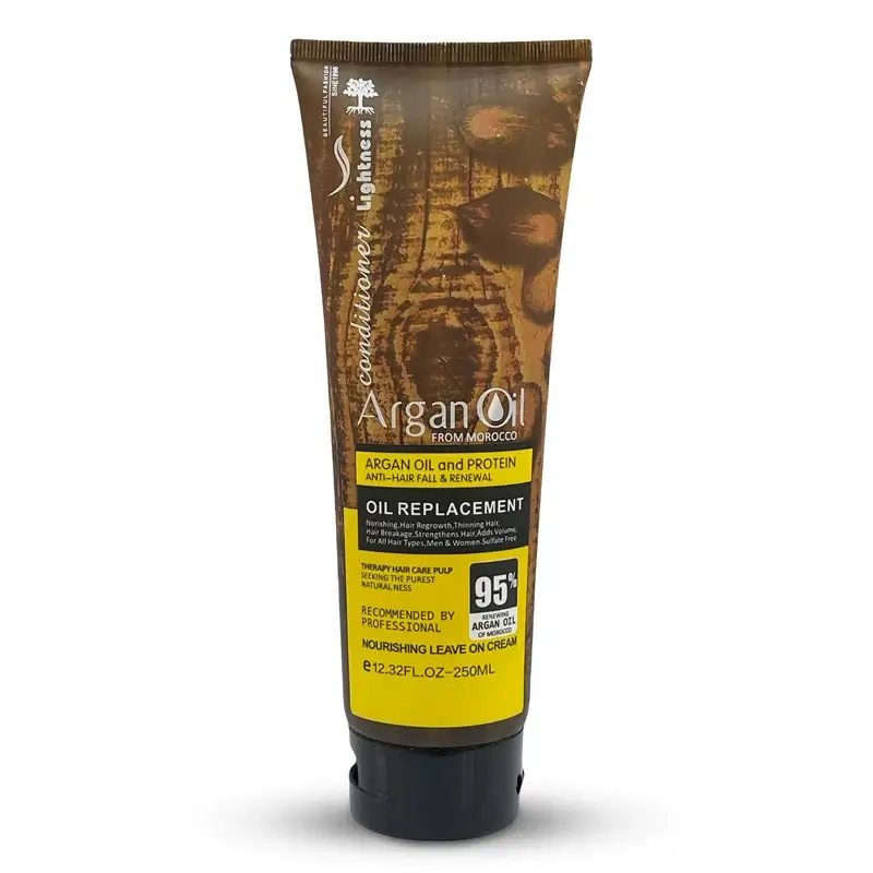 کرم موی بعد از حمام لایتنس با روغن آرگان و پروتئین - Lightness Argan Oil & Protein Leave-In Conditioner