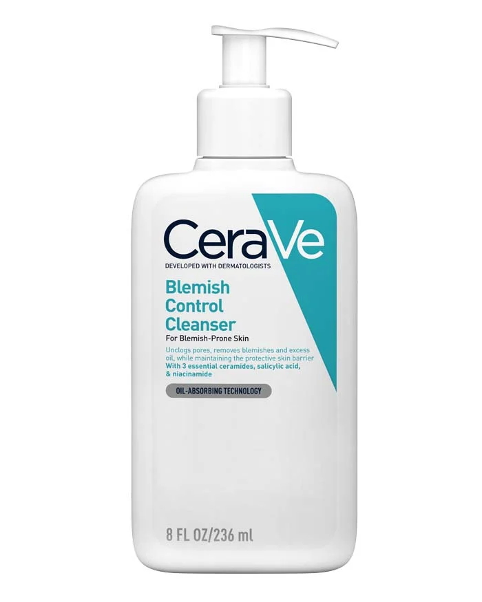 ژل شستشوی ضد جوش سراوی برای پوست چرب و مستعد آکنه – CeraVe Blemish Control Cleanser