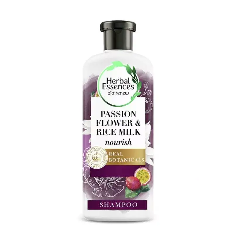 شامپو بیو رنو پشن فلاور و شیر برنج هربال اسنسز - Herbal Essences Bio Renew Passion Flower & Rice Milk Shampoo